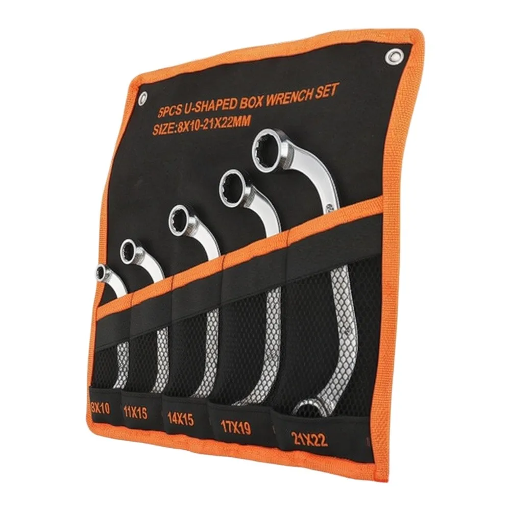 dual-head-adjustable-wrench-set-chrome-vanadium-steel-c-u-shape-for-automotive-mechanical-household-repair-hand-tool-kit