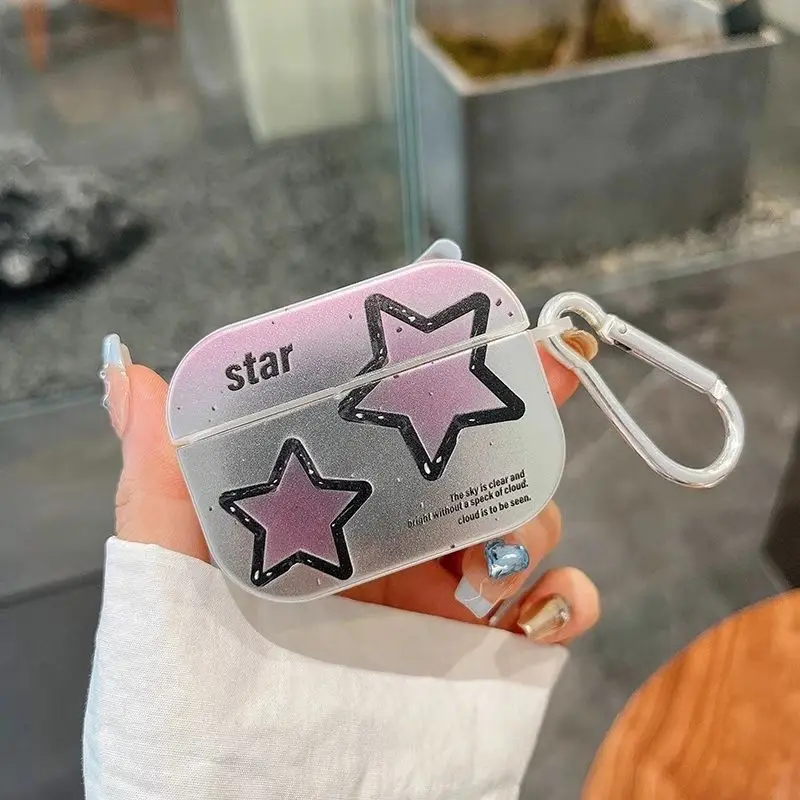 Foundation Star Earphone Case Airpod Case Voor Airpods 1 2 3 Pro 2 Airpod Air Pods Case Airpods 2 Case Protective Sleeve Vintage