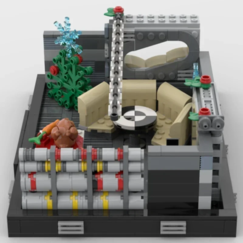 Star Movie Modello Moc Mattoni da costruzione UCS Falcon Tecnologia di vacanza Blocchi modulari Regali Giocattoli di Natale Set fai da te Assemblaggio