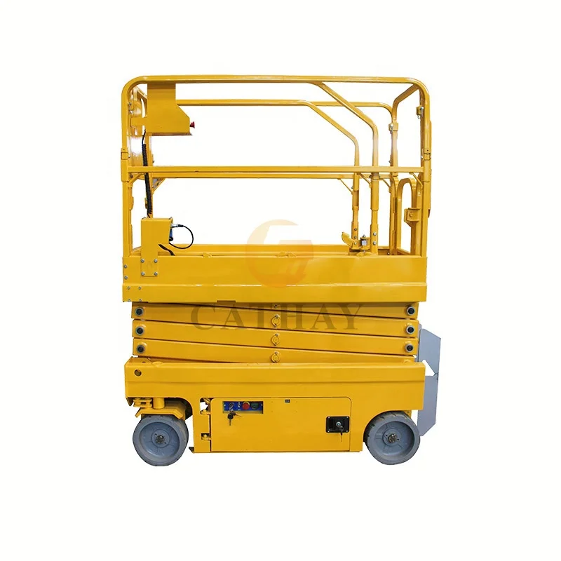 

Factory Direct Supply Aerial Work Platform Hydraulic Small Mini Man Mobile Battery Powered Electric Self Propelled Scissor Lift