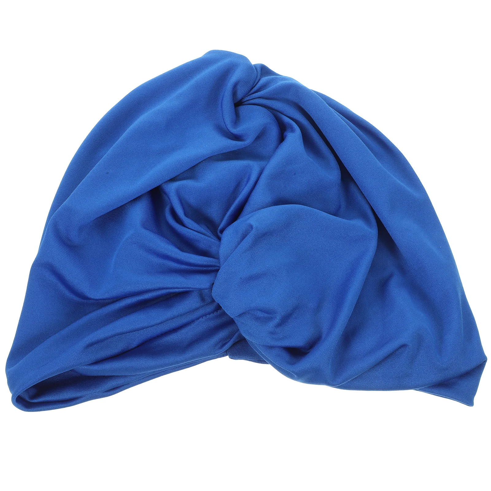 

Beach Hat Swim Cap Short Hair Pleated Sunhat Swimming Women Nylon Turban Waterproof Caps