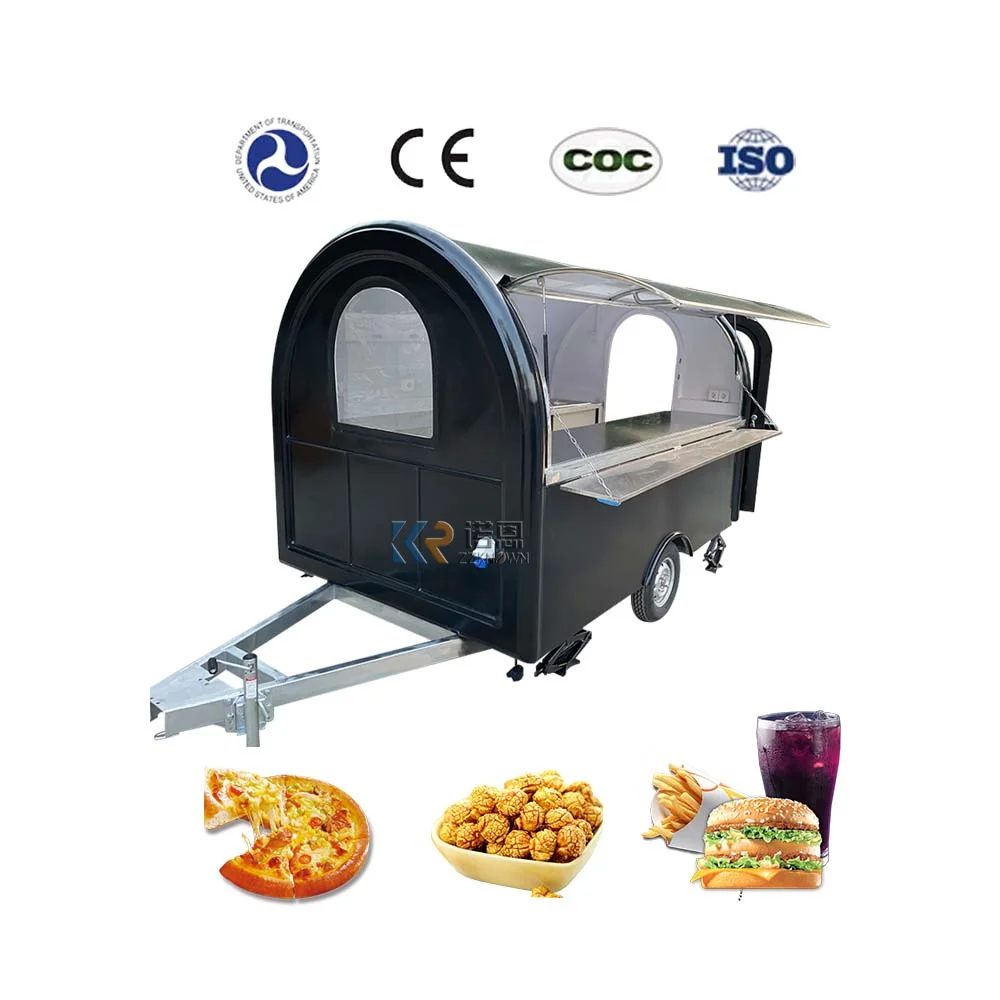 Australia Standard Trailer Snack Churros Food Trailer With Dot Vin Concession Food Trailer For Sale