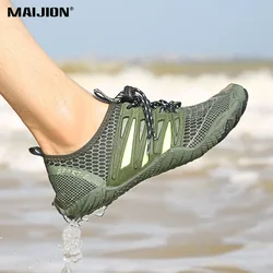 Mens Quick-Dry Wearproof Barefoot Beach Shoes Breathable Non Slip Womens Water Shoes Seaside Upstream Aqua Shoes