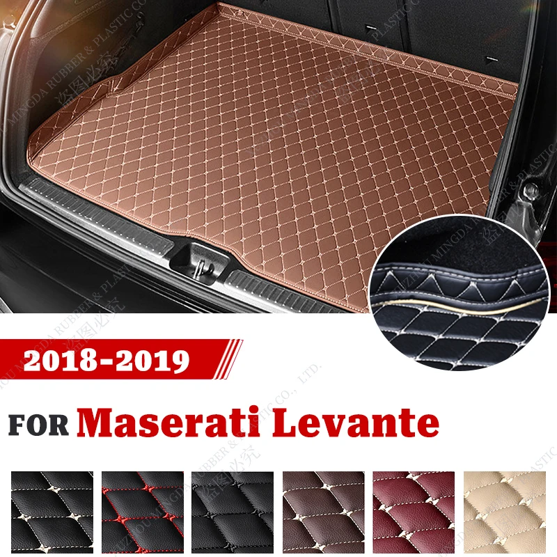 

Коврик в багажник автомобиля для Maserati Levante 2018 2019, индивидуальный коврик для багажника, аксессуары для интерьера, чехол