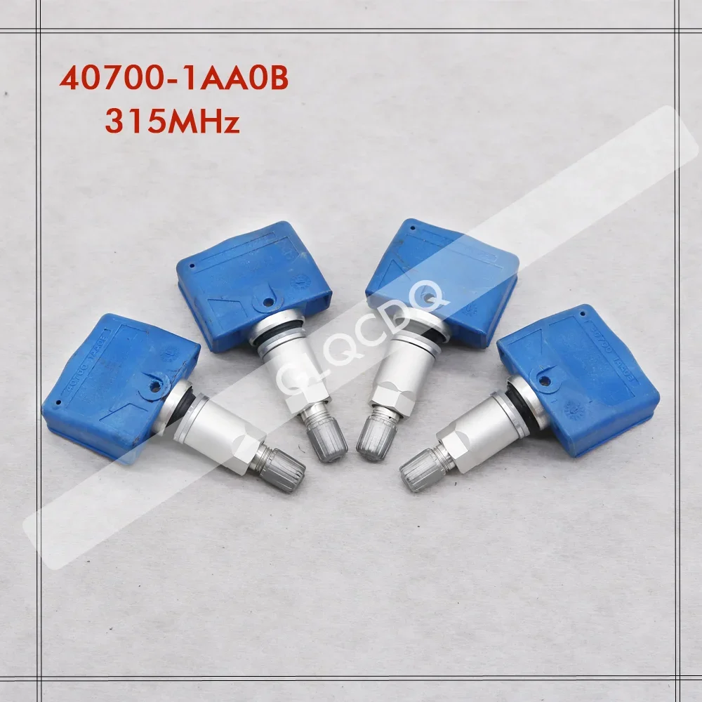 4PCS FOR 2010 2011 2012 2013 2014 2015 2016 NISSAN JUKE 315MHz TPMS TIRE PRESSURE SENSOR 40700-1AA0B 40700-JA01B