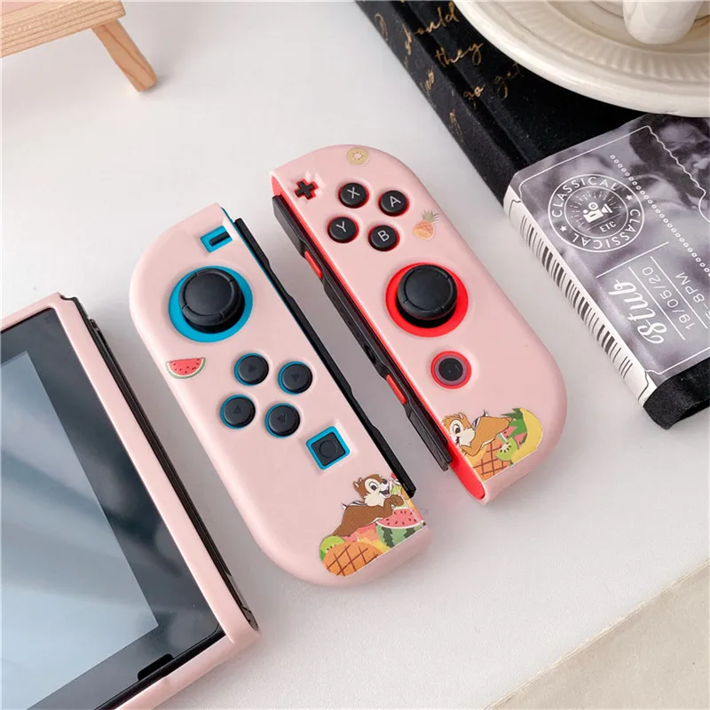 ديزني رقاقة ديل السنجاب ل التبديل حالة قذيفة واقية سبليت الإسكان صندوق ل نينتندو التبديل اكسسوارات وحدة تحكم Fundas