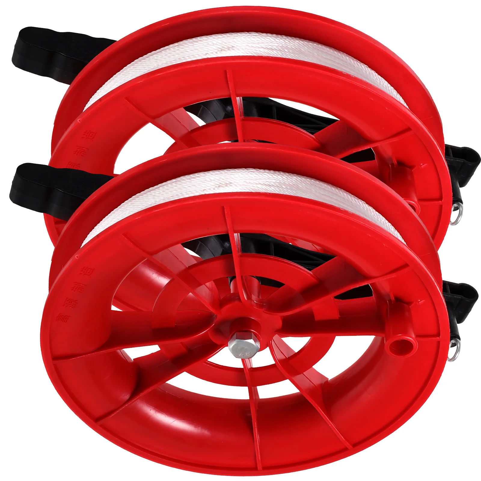 2Pcs 200m Kite String Reel Winder High Performance Easy Use Hand Wheel Perfect Gift Kite Flying Tool Rope Winder,kite Wheel