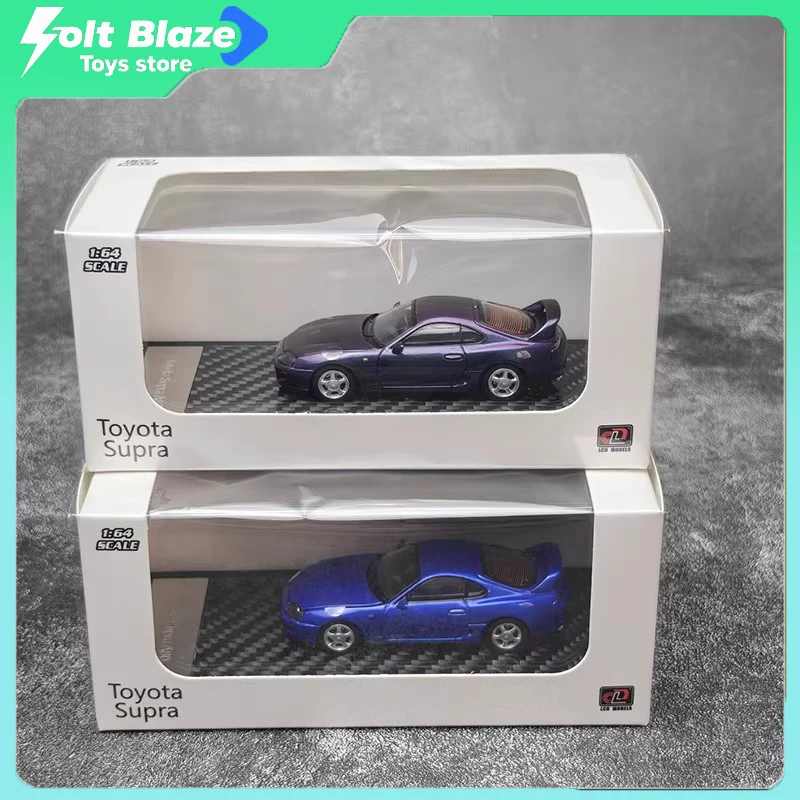 

LCD 1/64 Toyota Supra MK4 A80 4th Generation Limited Version Diecast Car Model Simulation Collection Cars Room Display Boy Gift
