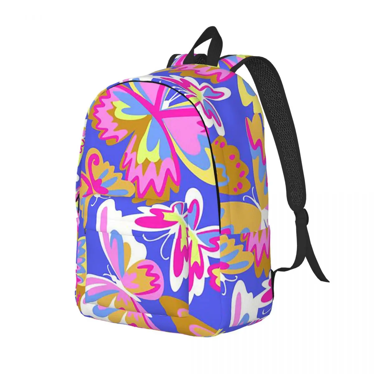 

Colorful Butterfly Backpack Daypack Large Capacity Kids BookBag School Bag Shoulder Bags for Men Women