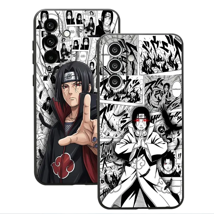Akatsuki Sasukes Phone Case for Samsung Galaxy A57 A55 A23 A06 A52 A36 A15 A37 A73 A51 A53 A17 A18 A25 A16 Cover A05 A70 A50 A41