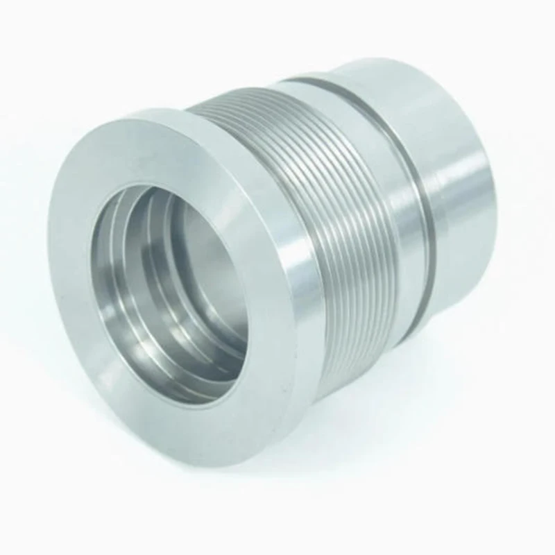 

Custom Cnc Service Precision 5 Axis Micro Machining Cnc Milling Custom Stainless Steel Threaded Joint with Holes