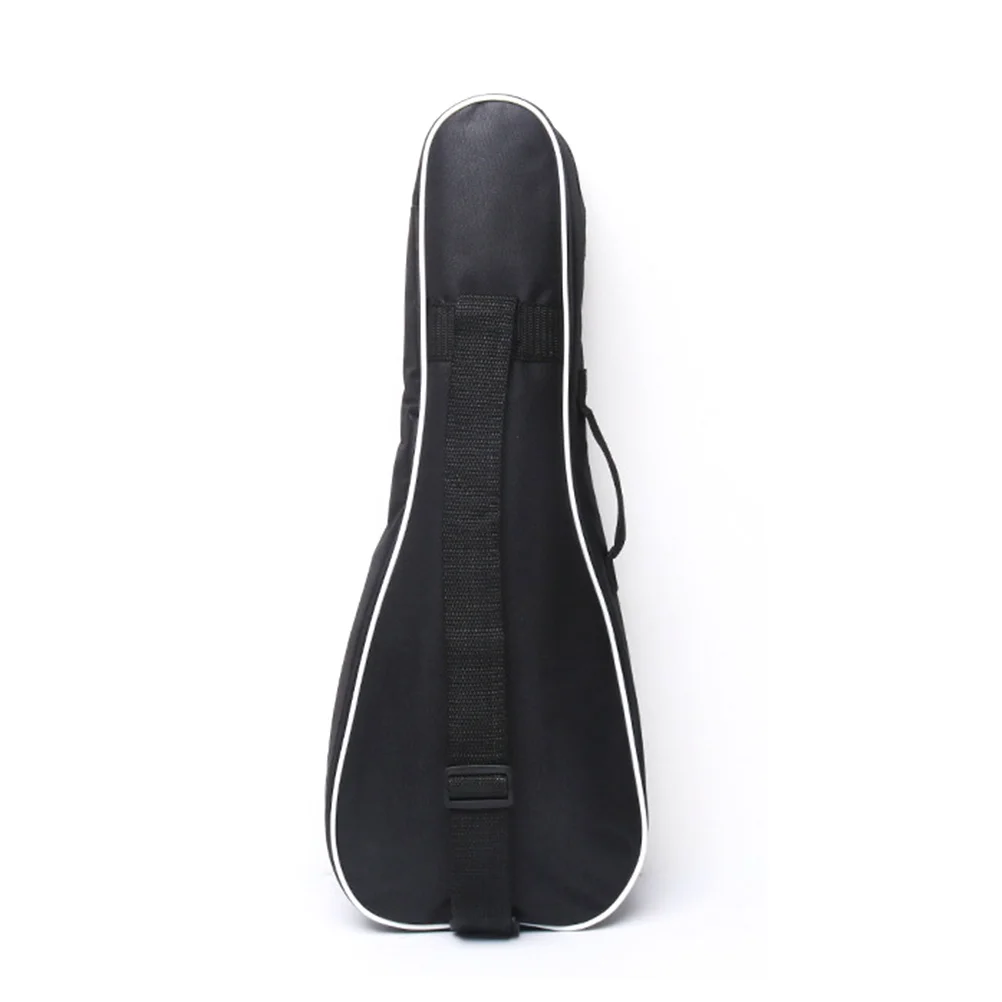 1 قطعة أكسفورد القماش مقاوم للماء حقيبة الغيتار الصغيرة الأسود 21 بوصة المحمولة القيثارة حقيبة الظهر حزام جيوب حقيبة الغيتار الصغيرة #4