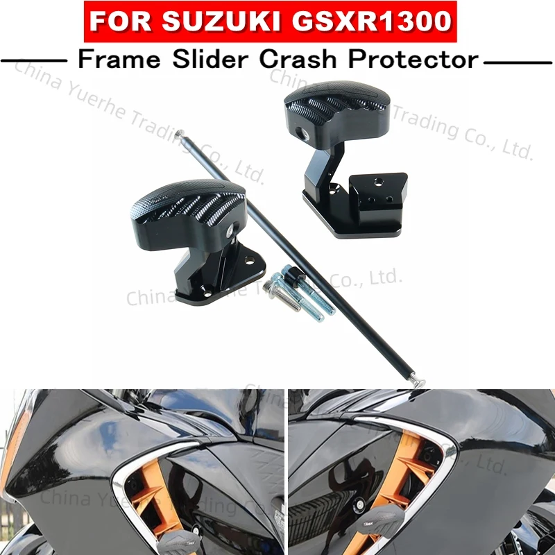 

Новые бамперы для мотоцикла, слайдер рамы для SUZUKI GSXR1300 2021 2022 2023, защита от столкновений, защита двигателя, направляющая