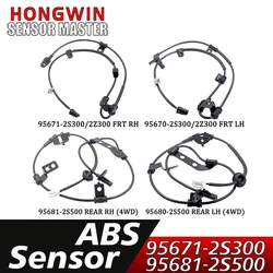 Front Rear L&R ABS Wheel Speed Sensor 95670-2S300 95680-2S500 956812S500 956802S500 For Hyundai Tucson Kia Sportage 2.0 2.4L 4WD