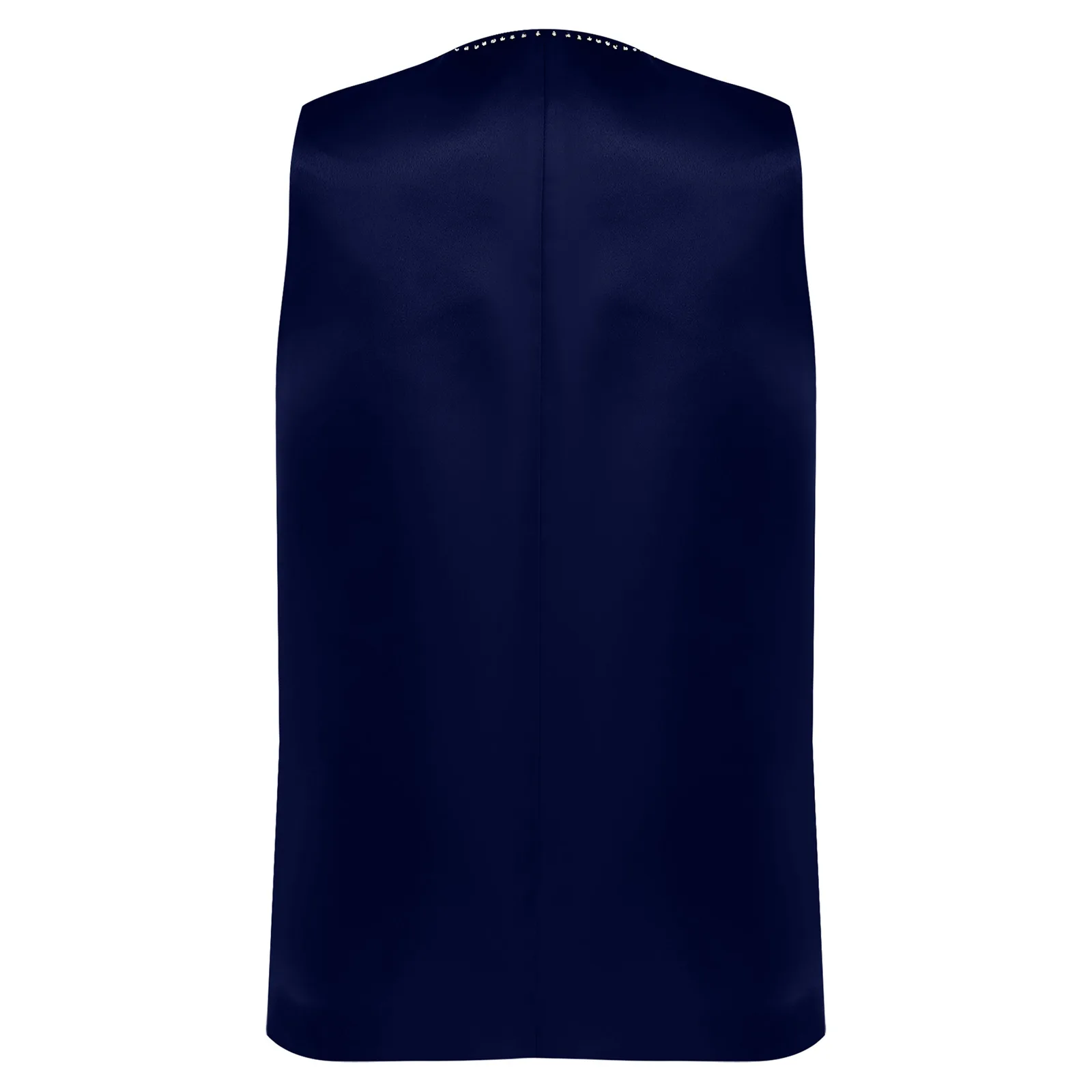 الفتيات طالب صدرية حجر الراين سترات بلا أكمام ملابس خارجية حفلة الأطفال زر الزي المدرسي القمم الاطفال سترة Dancewear