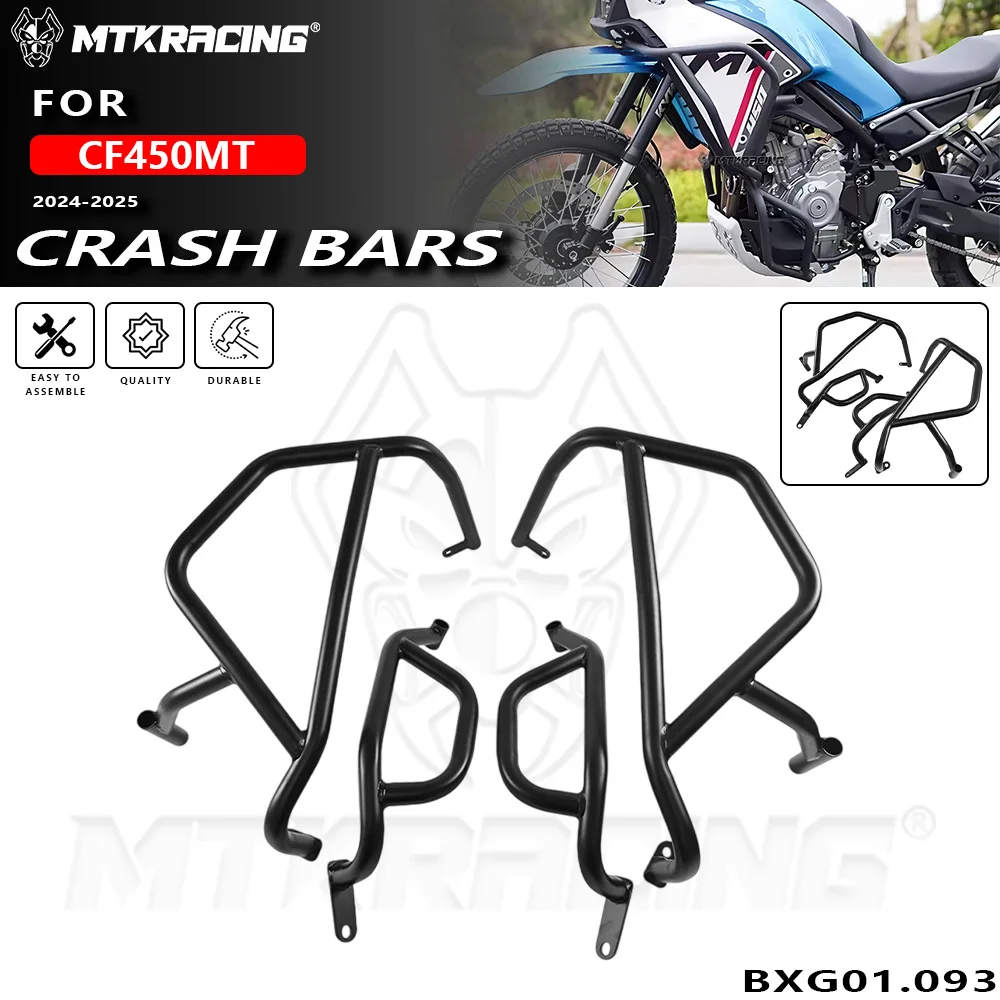 

Engine Guard Highway Crash Bar For CFMOTO CF450MT 2024-2025 Motorcycle Accessories Frame Protection Bumper