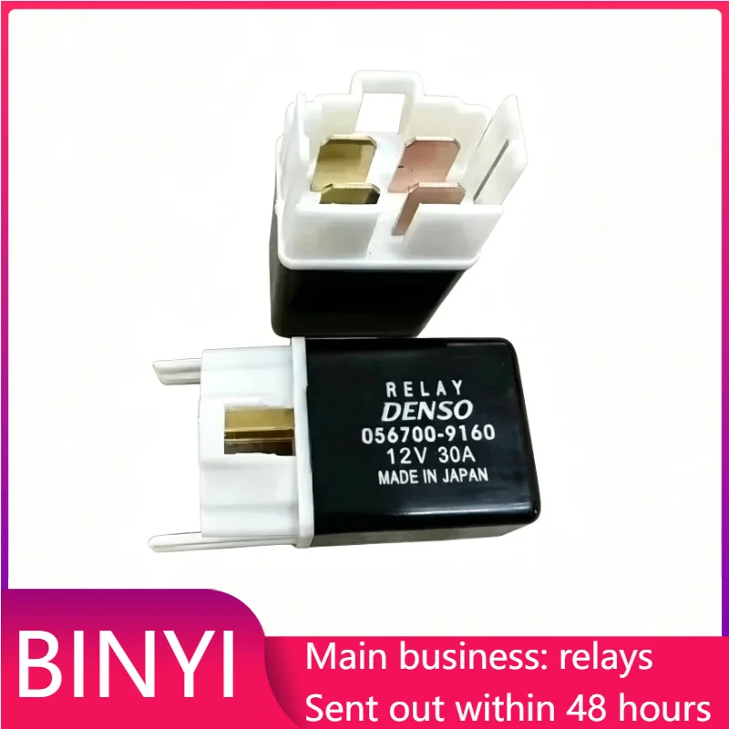 New 1pcs/lot 056700-9160 12V 24V DENSO CA1R-DC12V-N CA1-DC48V-N 4pins Automobile air conditioning fan headlight relay