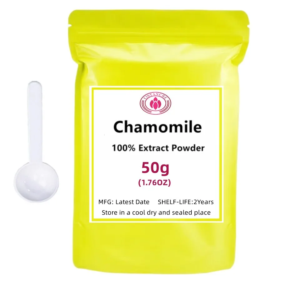 Extracto de manzanilla orgánico Natural puro, cuidado de la piel, mejora la piel seca y sensible, aumenta la elasticidad de la piel, antiinflamación