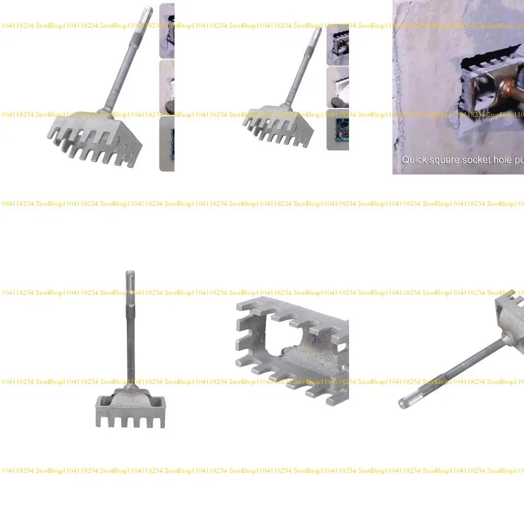 

P9FB Solid 86 Type Junction Box Grooving Cutting Tool Suitable for Square Shanks Electric Hammer Junction Box Cutter
