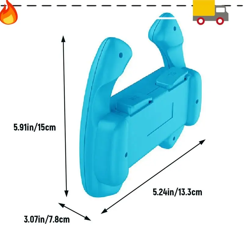 Left And Right Handle 2Pcs/Set Steering Wheel Grip Fit For Switch OLED Small Handle Set A