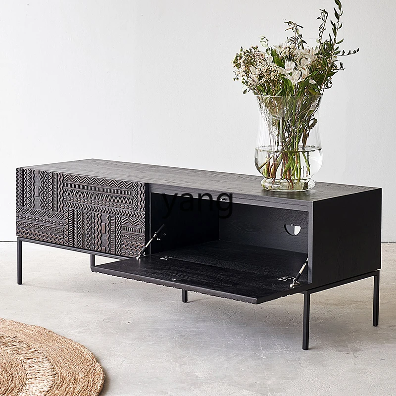 

LH Living Room Small Apartment Wabi-Sabi Style Original Design TV Cabinet