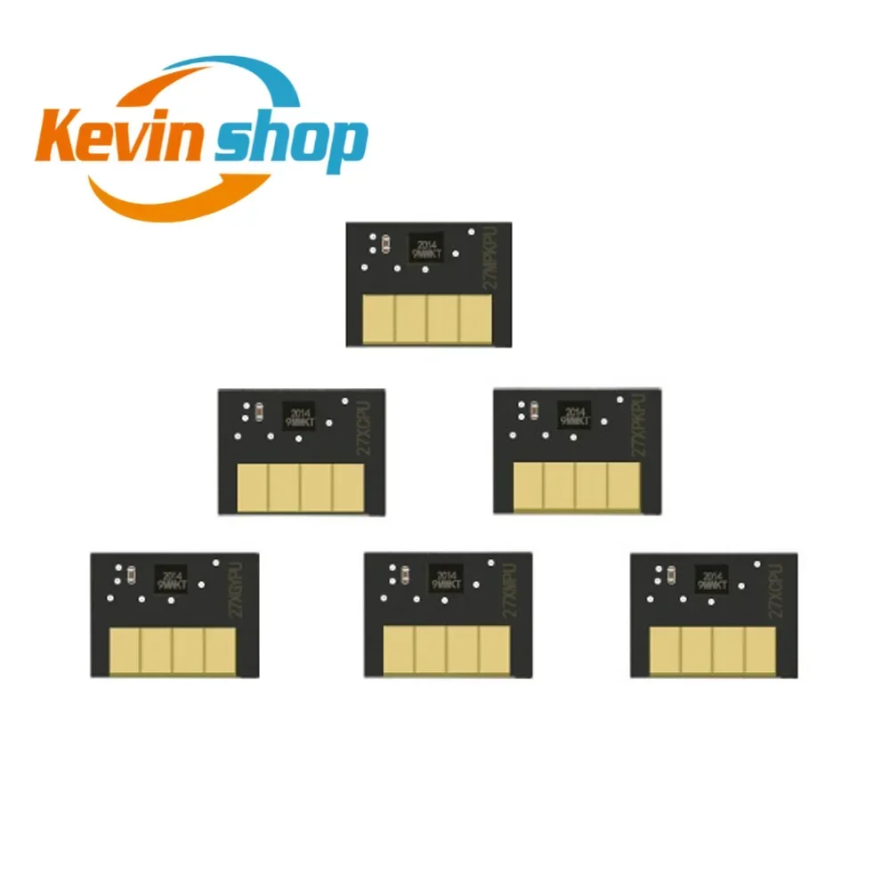 6pc /set ARC chip For HP 727 Ink Cartridge Permanent Chip For HP T920 T1500 T2500 T930 T1530 T2530 Printer show ink each time