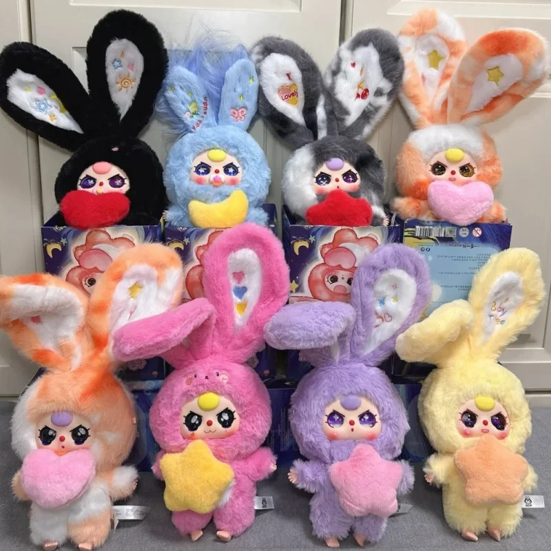 

Genuine Baby Three V3 Lily Rabbit Little Town Series Blind Box Action Figure Toy Kawaii Dolls Mystery Box Children Birthday Gift