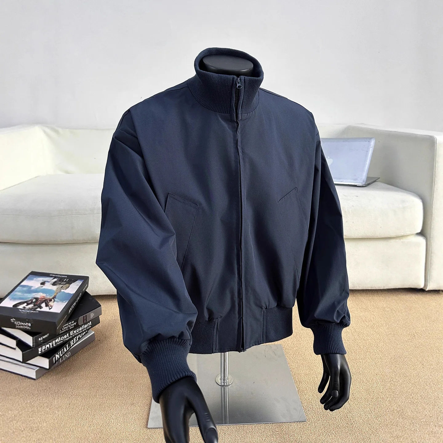 

Fall American Sle Pilot Jaet Мужская свободная высококачественная верхняя одежда ape Cool Baseball orm Top CleanFit Loose Sve Design