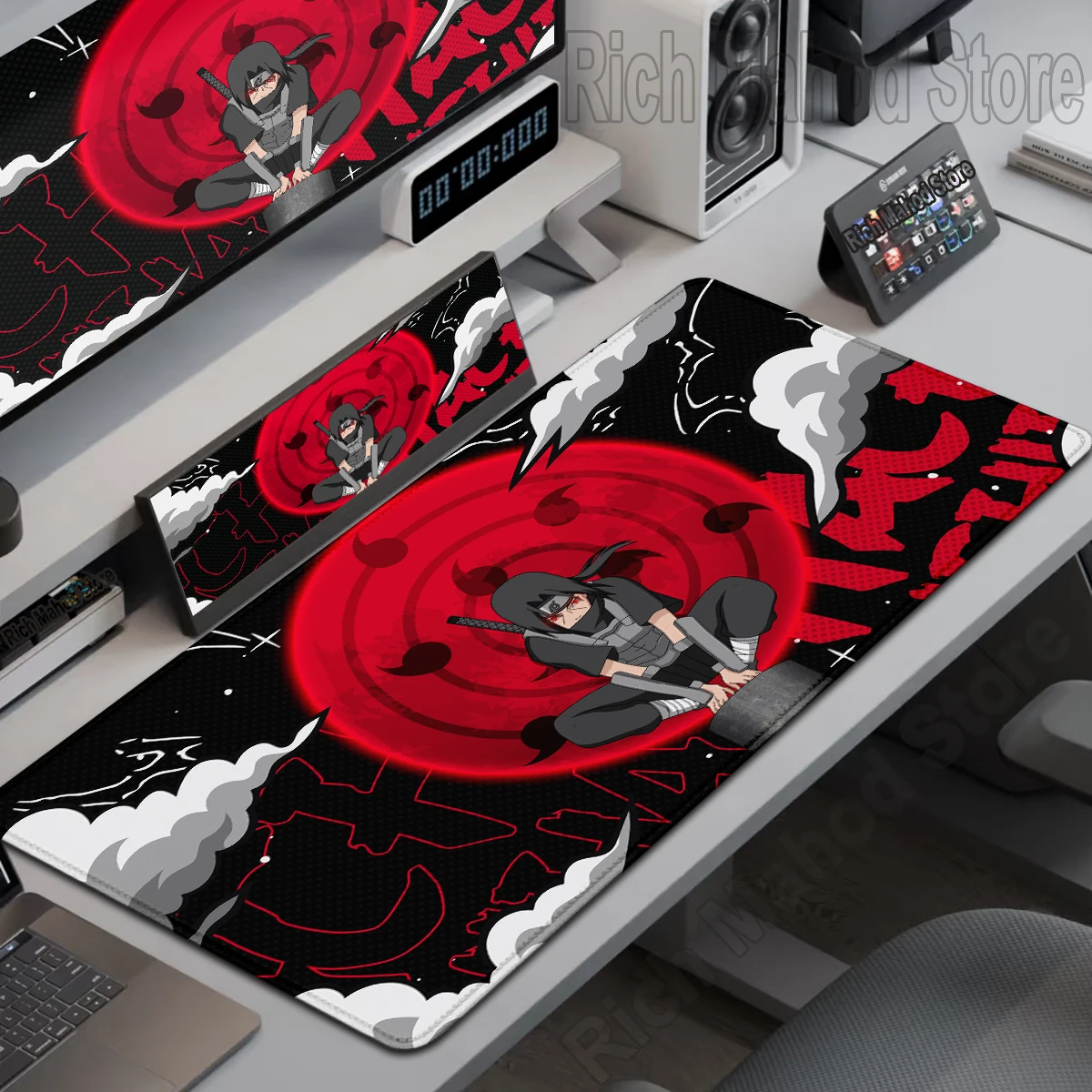 Anime Muismat Japan Cool Laptop Gaming Toetsenbord Bureaumat N-narutoS Muismat Gamer PC Kast Bureau Accessoires 40x90 kantoor Mat