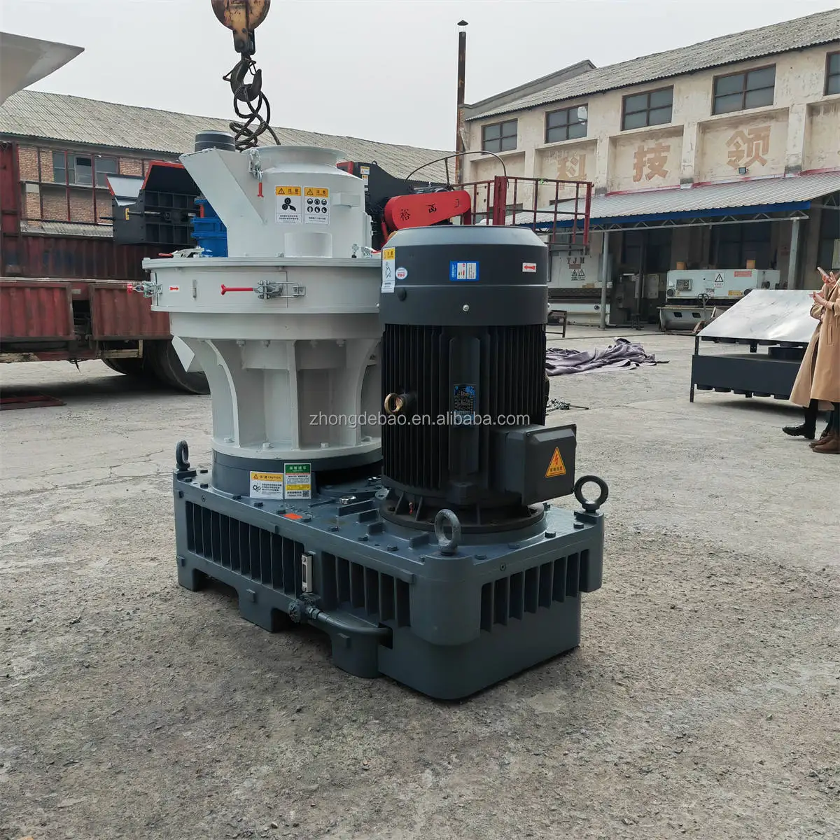 OEM Small Biomass Fuel Pellets Making Machine Wood Pellets Production Machine Ring-Die Sawdust Press Pelletizer