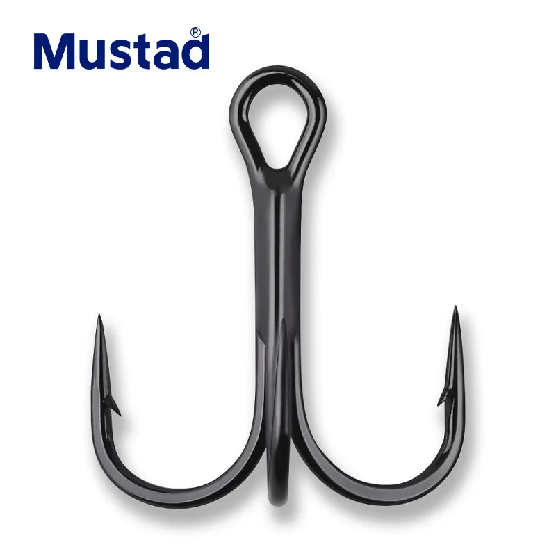 

Wholesale Mustad TR78NP-BN Round Bottom Fishing HOOK Double Strong Triple Bench Hook Thickened Triple Anchor Road Hook Bass