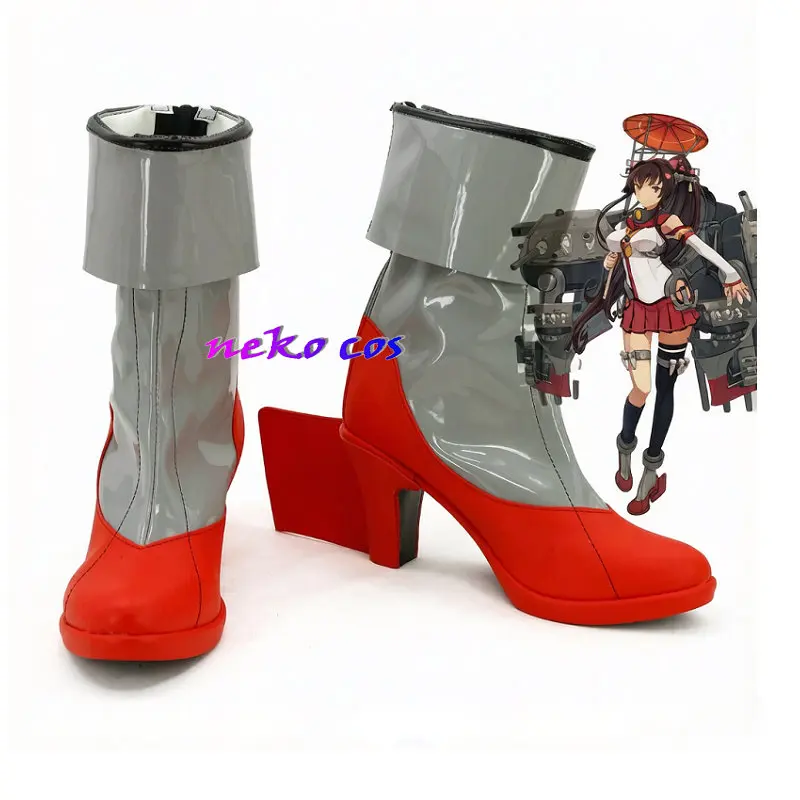 nekocos-kancolle-kantai-collection-yamato-–-chaussures-et-bottes-pour-costume-de-cosplay