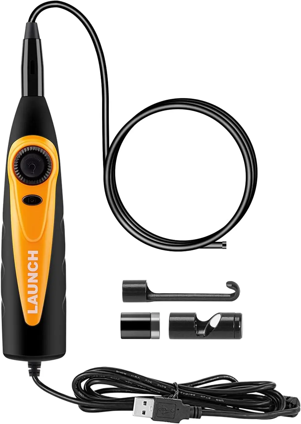 

2025 LAUNCH Tech VSP-600 USB Endoscope IP67 Waterproof HD Videoscope Borescope Suitable for X431 V PRO3S+ Scanner,Android Phone