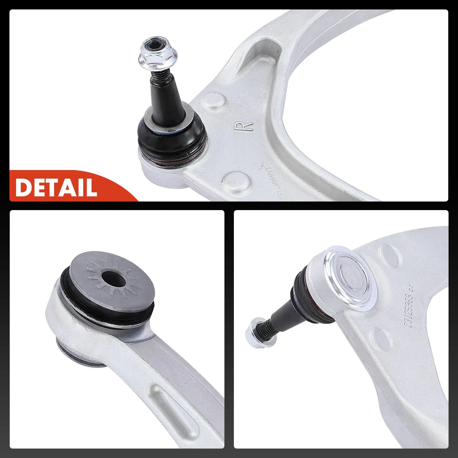 A-Premium Front Right Upper Aluminum Control Arm with Ball Joint for Chevrolet Silverado 1500 14-16 Tahoe GMC Sierra 1500 14-16