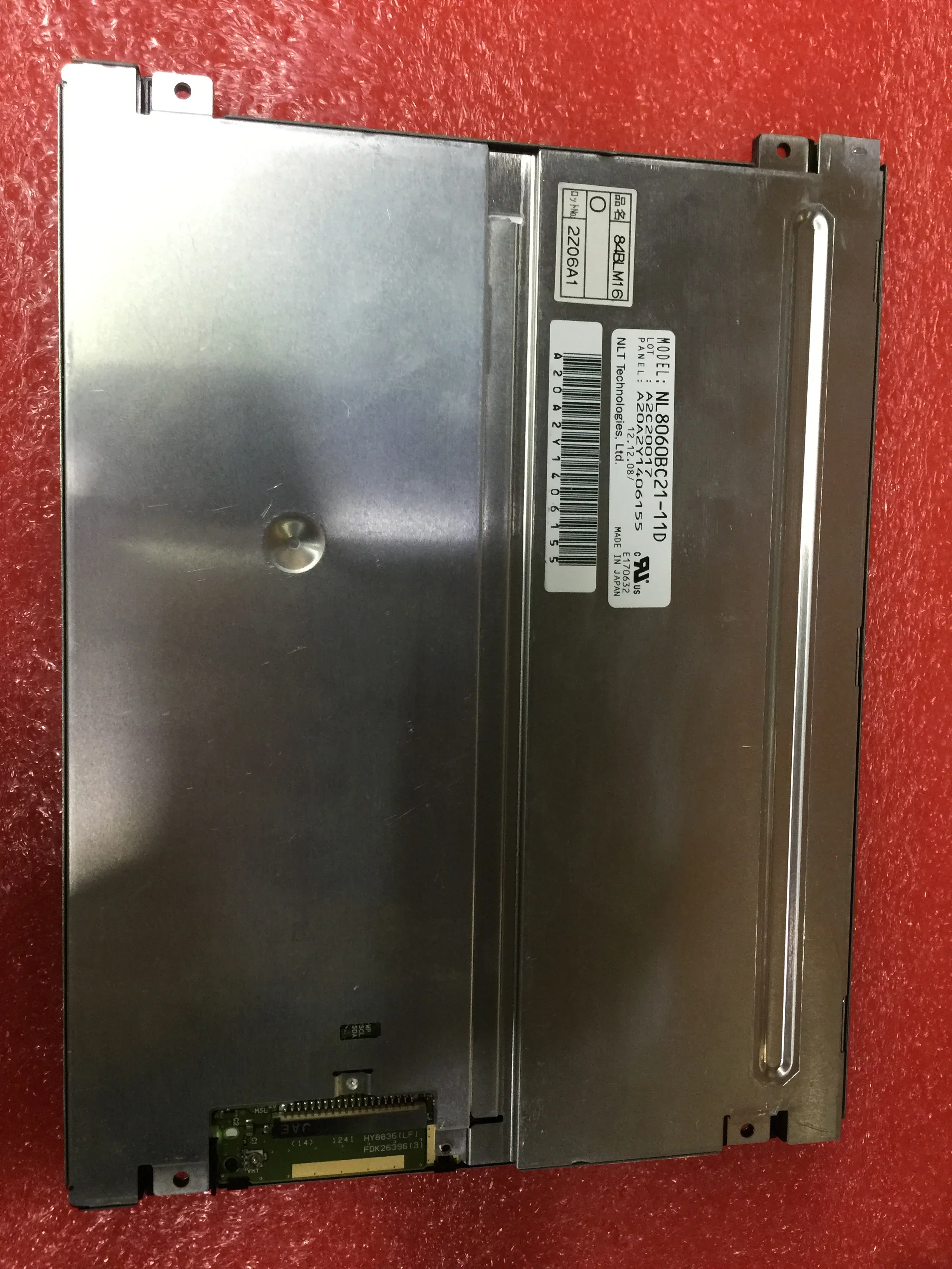 NL8060BC21-11D 8.4INCH Industrial LCD,new&A+ in stock, test working before shipment