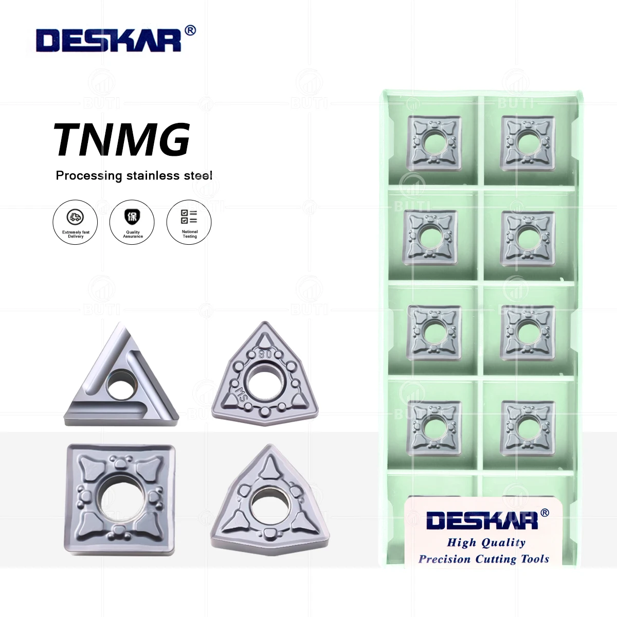 

DESKAR 100% Original TNMG16-CF HA MA MS R/L-S WNMG08-JMS MQ MM CV VM SNMG12-CV LM LF6018S High Quality Stainle Steel High Hardne