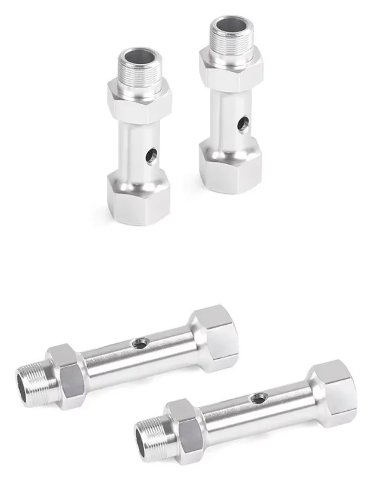 Obróbka CNC Aluminiowe Adaptery Podwójnych Kół Pasują do 1/5 ROFUN HPI BAJA 5B