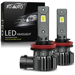 H8 H11 LED Bulb 9005 HB3 9006 HB4 H27 880 881 Headlight Fog Light Canbus Mini 60W 30000LM CSP for Car White 12V Auto Lamp