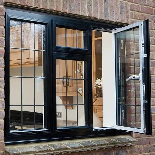 

Outward Opening Casement Window Double Glazed Windows Resisting Hurricane Impacts Preventing Rain Infiltration Sunshade Windows