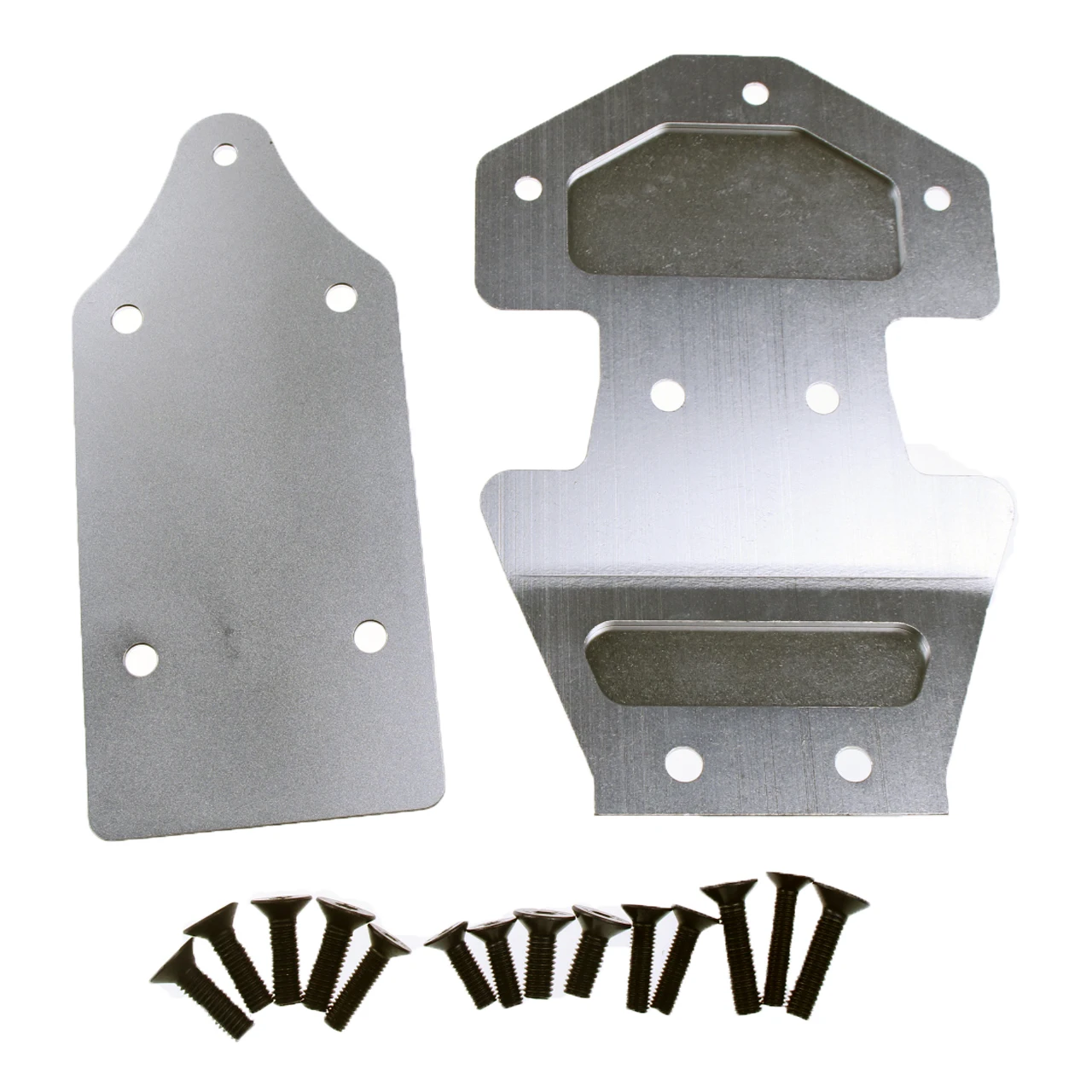 Front and Rear Skid Plate Chassis Proteciton Armor Fit for 1/5 GTB Racing Losi 5ive-t Rovan LT King Motor X2