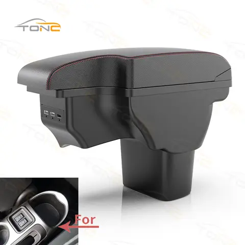 For NISSAN juke Armrest box For Infiniti ESQ Car armrest 2010-2019 accessories interior details storage box Retrofit parts USB