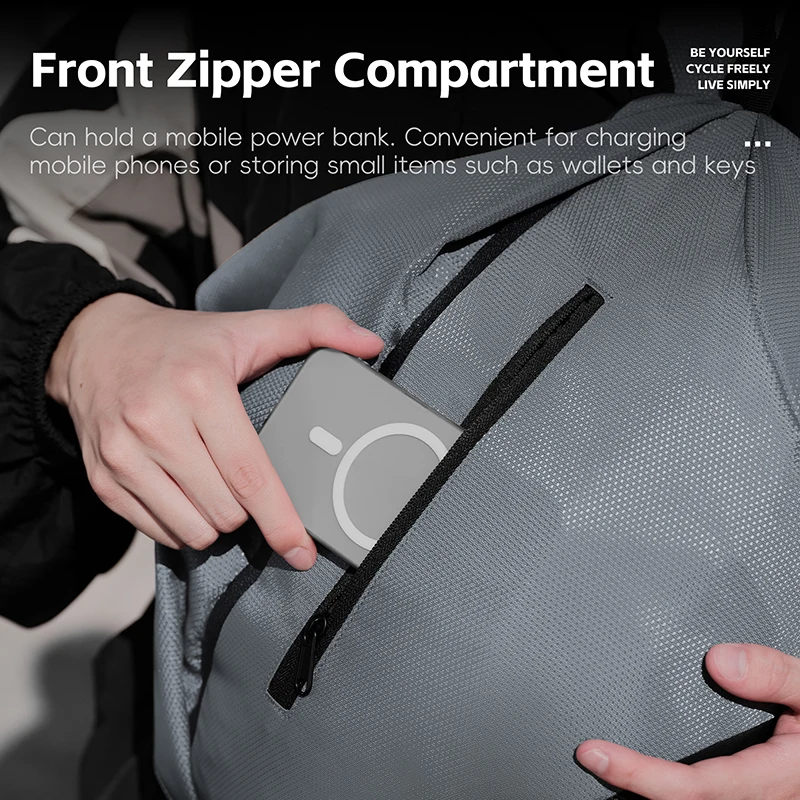 

Mens Cycling Backpack Multi-Functional Shoulder Bag Outdoor Commuting Daypack Sports Travel Chest Bag Bicycle Bag