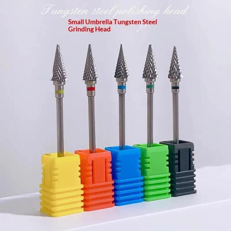 Tungsten Carbide Nail Drill Bit Multi Size Kit Efficient Product Removal Precision Shaping for Manicure Pedicure Salon Use