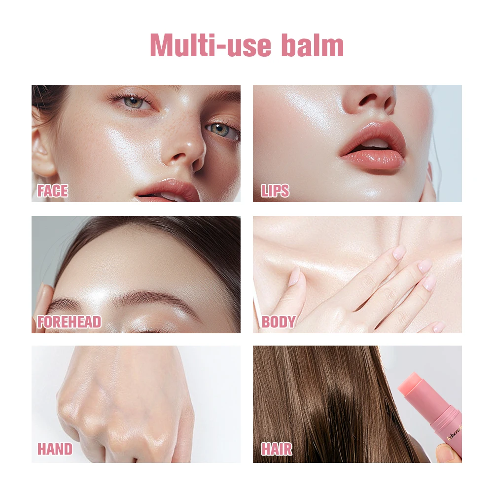 9g Moisturizing Multi Balm Stick Wrinkle Bounce Collagen Improving Wrinkle Universal Cream Korean Skin Dull Hydrating Stick - Image 4