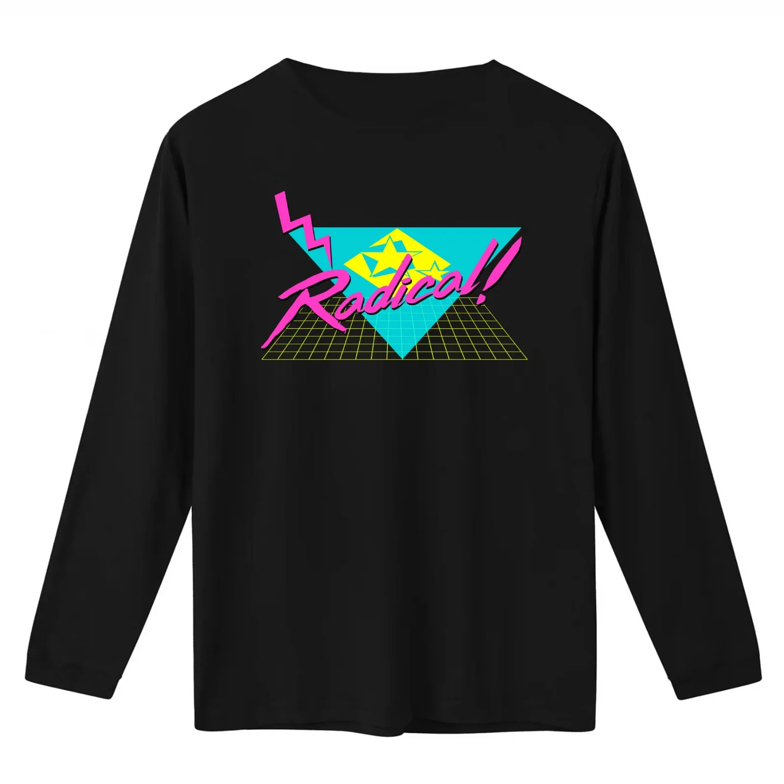 Radical 80s Retro T Shirt T-Shirt Summer Casual Cotton Tee Unisex Men Women