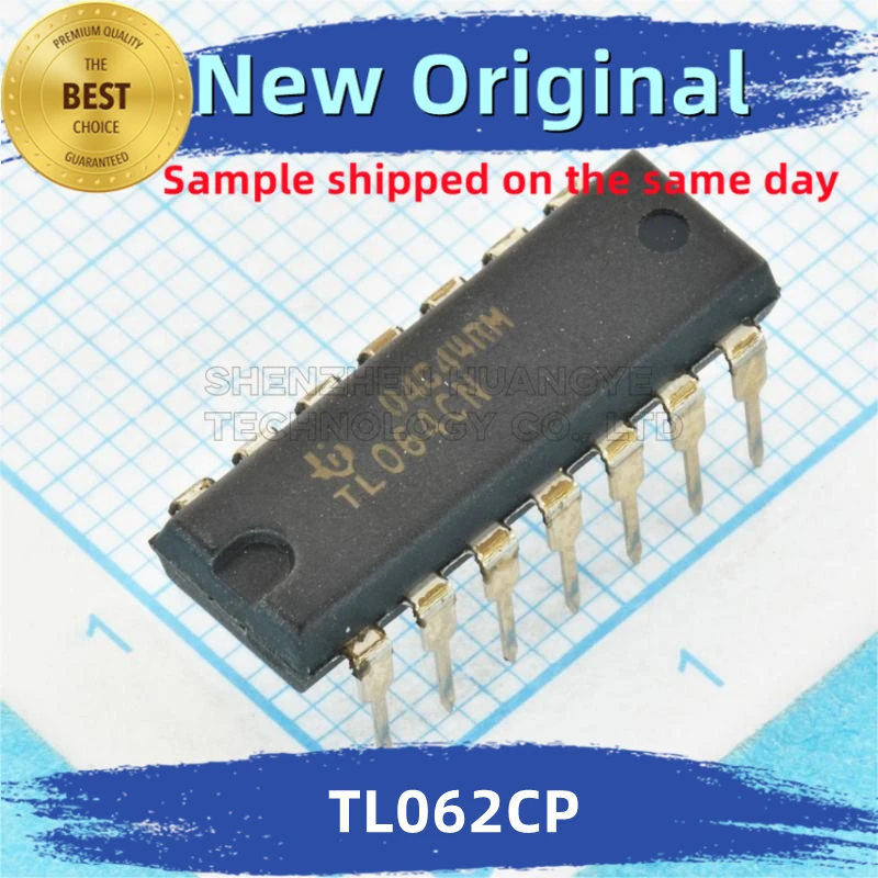 

10 шт./партия, интегральные микросхемы TL062CP, 100% новые и оригинальные