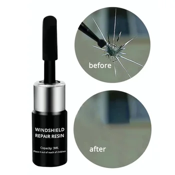 กระจกรถยนต์ Cracked Repair Fluid DIY Glass NANO Repair เครื่องมือกระจกหน้าต่างอัตโนมัติแว่นตา Scratch Crack Restore Agent