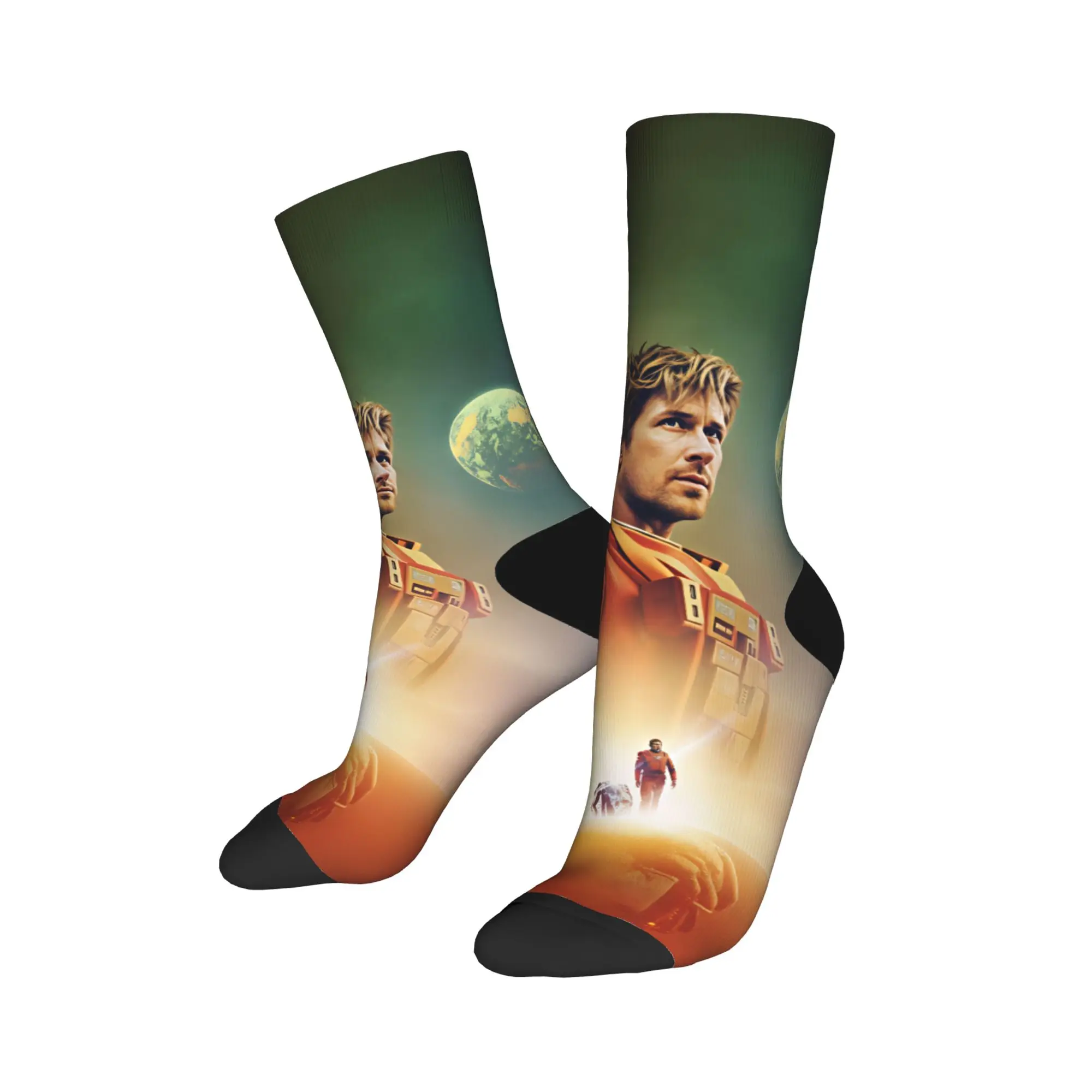 Project Hail Mary Socks  Funny Stockings Spring Non Slip Men Socks High Quality Printed Running Sports Socks