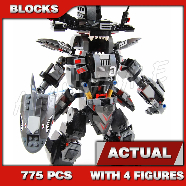 755 Uds Shinobi DB X vehículo blindado de 6 ruedas Flyer motocicleta Anacondrai Gateway 10400 juguetes de bloques de construcción compatibles con el modelo