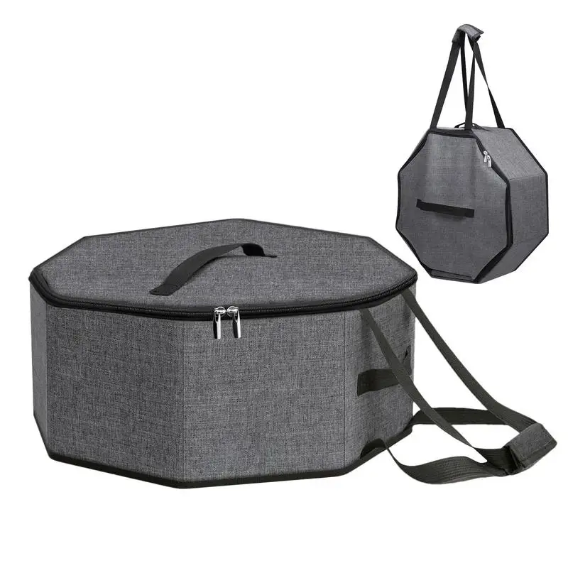 Hat Box For Travel Cowboy Hat Organizer Bag Foldable For Traveling Hat Box Holder Case With Zipper For Cowboy Hats Fisherman